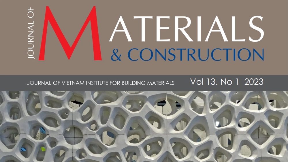 JOURNAL OF MATERIALS & CONSTRUCTION